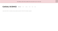 Desktop Screenshot of casual-science.com
